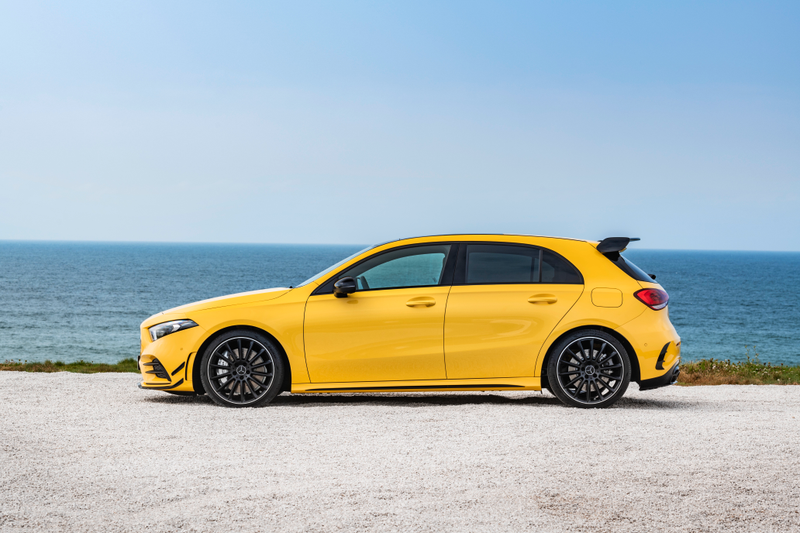 Illustration for article titled 2019 Mercedes-AMG A35: Benz's New Hot Hatch Has Toys for Your Next Track Day